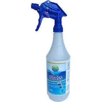 Aqua ChemPacs Glass Cleaner Bottle And Sprayer