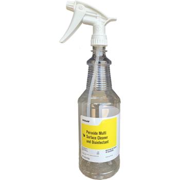 Ecolab Peroxide Multi Surface Cleaner And Disinfectant RTU Bottle And Sprayer