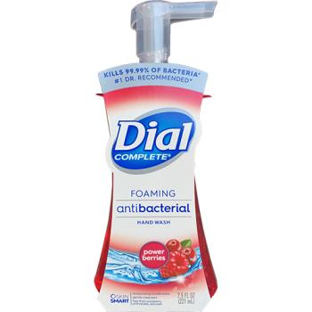 Dial Complete Foaming Antibacterial Hand Wash Power Berries Scent (8) 7.5oz.