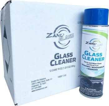 Evolve Zano Glass Aerosol Glass Cleaner