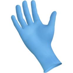 Blue Nitrile Powder Free Gloves