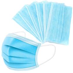 3 Ply Earloop Face Mask 50ct.